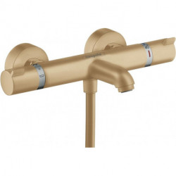 mitigeur Thermostatique bain/douche bronze brossé