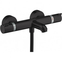 mitigeur Thermostatique bain/douche noir mat