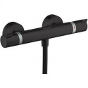 mitigeur Thermostatique douche noir mat
