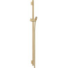 Barre de douche S Puro 0,90 m bronze brossé