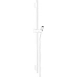 Barre de douche S Puro 0,65 m blanc mat