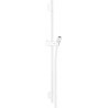 Barre de douche S Puro 0,65 m blanc mat