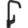 mitigeur de cuisine 260, 1 jet noir mat