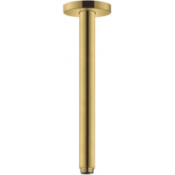 Bras de douche S 300 mm plafond M 1/2aspect doré poli