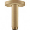 Bras de douche S 100 mm plafond M 1/2bronze brossé