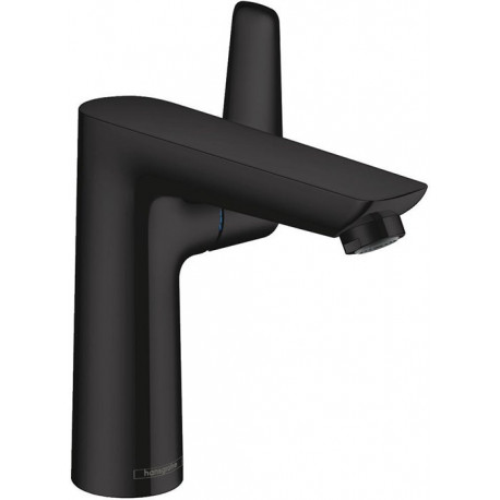 mitigeur de lavabo 150avec tirette et vidage noir mat