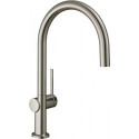 mitigeur de cuisine 220, 1jet aspect acier inox