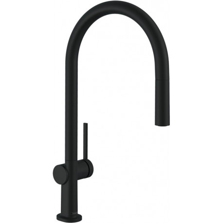 mitigeur de cuisine 210,avec douchette extractible 1 jet, sBox noir mat