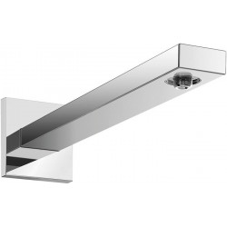 Bras de douche Square 38,9 cm blanc mat