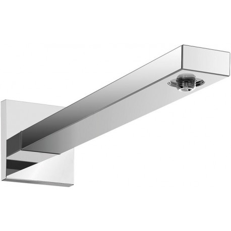 Bras de douche Square 38,9 cm blanc mat