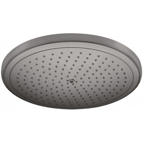 tête de douche Croma 280 1jet noir chromé brossé