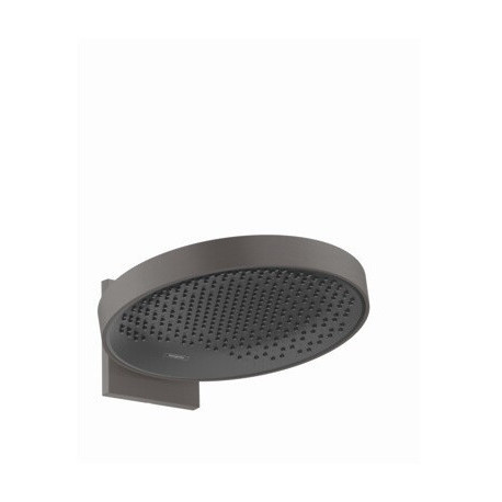 tête de douche 360 1jetavec bras de douche noir chromé brossé