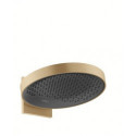 tête de douche 360 1jetavec bras de douche bronze brossé