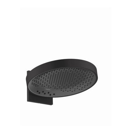 tête de douche 360 3jetavec bras de douche noir mat