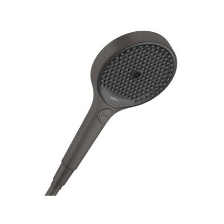 Douchette 130 3jet noir chromé brossé