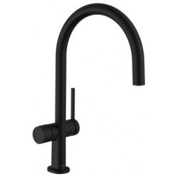 Robinet 220 Talis M54 Vanne d'arrêt.1jet noir mat