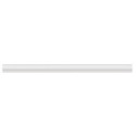 Tube droit blanc mat