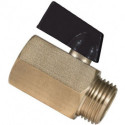 Vanne d'arrêt à bille KV 150 1/2 pouce extérieur x 1/2 pouce intérieur VORTEX