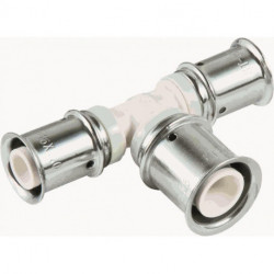 Réduction en T à sertir en PPSU 16x20x16mm (Par 10)