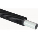 Tube composite blanc, tube de protection noir 16 x 2 mm, PU 75 m MULTITUBO