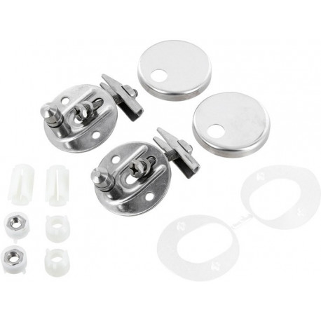 Jeu de charnières pour CONNECT Softclosing chrome IDEAL STANDARD