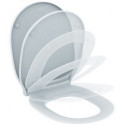 Abattant WC CONNECT AIR avec couvercle à fermeture amortie (enveloppe) blanc IDEAL STANDARD