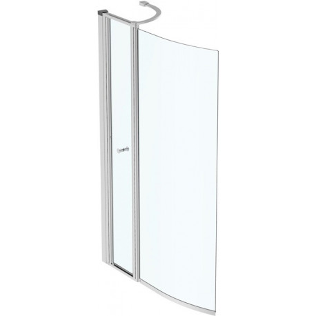 Paroi de douche en verre CONNECT AIR avec porte (utilisable des deux côtés) IDEAL STANDARD