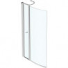 Paroi de douche en verre CONNECT AIR avec porte (utilisable des deux côtés) IDEAL STANDARD
