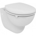 WC suspendu à fond creux CONTOUR 21 Plus sans rebord, antibactérien, 360 x 520 blanc IDEAL STANDARD