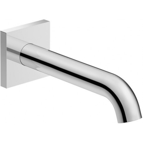 Remplisseur de bain Mural C.1 DN 15 - 205mm m carré Rosette chromé 
