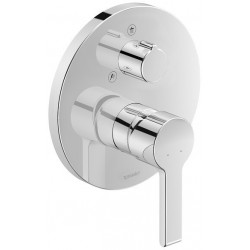 mitigeur de douche monocommand B.2 UPavec vanne de dérivation chroméé