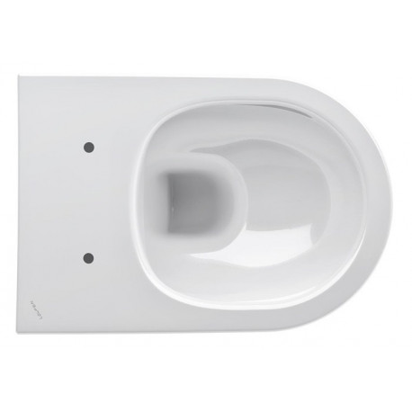 WC suspendu LAUFEN PRO, sans bride, à fond creux, 360 x 530 mm blanc