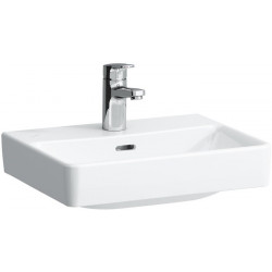 LAUFEN PRO S lave-mains 450 x 340 mm avec trop-plein, sans trou pour robinet, blanc LAUFEN