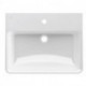 Lavabo LAUFEN PRO S 600 x 465 mm avec trop-plein, version 1 trou pour robinet LAUFEN blanc