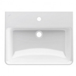 Lavabo LAUFEN PRO S 600 x 465 mm avec trop-plein, version 1 trou pour robinet LAUFEN blanc