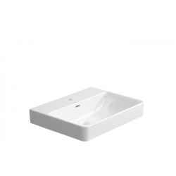 LAUFEN PRO S lavabo design spécial, sans trop-plein, 1 robinet 600 x 465 mm blanc LCC LAUFEN