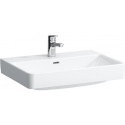 LAUFEN PRO S lavabo design spécial, sans trop-plein, 1 robinet 650 x 465 mm blanc LAUFEN