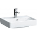 Lave-mains à poser LAUFEN PRO S 450 x 340 mm avec trop-plein, 1 trou de robinetterie design blanc LCC LAUFEN
