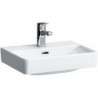 Lave-mains à poser LAUFEN PRO S 450 x 340 mm avec trop-plein, sans trou pour robinet blanc LCC LAUFEN