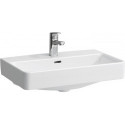 LAUFEN PRO S lavabo design spécial, sans trop-plein, 1 robinet 550 x 465 mm blanc LAUFEN