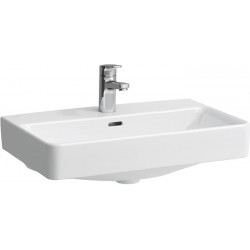 LAUFEN PRO S lavabo design spécial, sans trop-plein, 1 robinet 550 x 465 mm blanc LCC LAUFEN