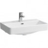 LAUFEN PRO S lavabo design spécial, sans trop-plein, 1 robinet 550 x 465 mm blanc LCC LAUFEN