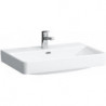 LAUFEN PRO S lavabo design spécial, sans trop-plein, 1 robinet 700 x 465 mm blanc LCC LAUFEN