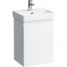 Meuble sous-vasque LAUFEN PRO S 415 x 580 x 320 mm charnière gauche graphite LAUFEN