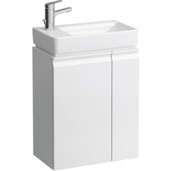 Meuble sous-vasque LAUFEN PRO A 480 x 580 x 275 mm LAUFEN tablette latérale en graphite à droite