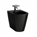Support bidet KARTELL 1 robinet version noir LAUFEN