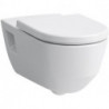 WC suspendu LAUFEN PRO, sans bride, à fond creux, projection 70 cm, blanc LAUFEN