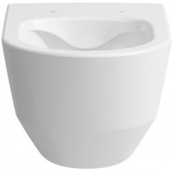 WC suspendu LAUFEN PRO, sans bride, à fond creux blanc LCC LAUFEN