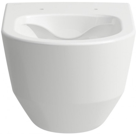 WC suspendu LAUFEN PRO, sans bride, à fond creux blanc LCC LAUFEN