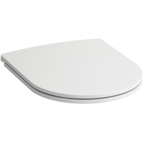 Abattant WC LAUFEN PRO avec housse LAUFEN blanche mince